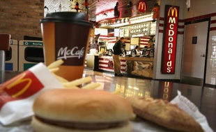Un restaurant McDonald's dans l'Illinois le 24 octobre 2013