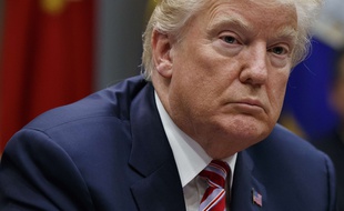 Donald Trump à Washington le 31 octobre 2017.