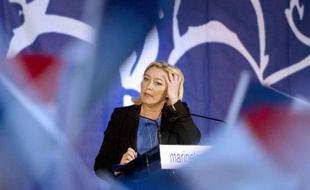 Face au duel de meetings monstres à Paris entre François Hollande et Nicolas Sarkozy, Marine Le Pen a soigné sa popularité dimanche devant les "invisibles" d'Hénin-Beaumont (Pas-de-Calais), là où elle sera candidate aux législatives en juin prochain.