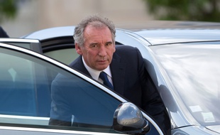 François Bayrou arrivant à l'Elysée le 25 juin 2016.