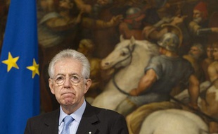 Mario Monti, le Premier ministre italien, à Rome, le 15 décembre 2011.