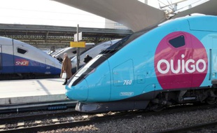 Un TGV Ouigo à la Gare de Lyon, à Paris, le 19 février 2013
