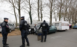 Expulsion de familles roms à Nantes.