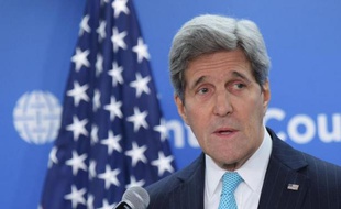 Le secrétaire d'Etat américain John Kerry à Washington le 12 mars 2015