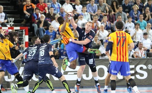 Les Barcelonais de Cédric Sorhaindo ont géré le match à leur main contre le MHB