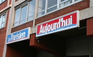 Le siège du «Parisien - Aujourd'hui en France» à Saint-Ouen en 2009.