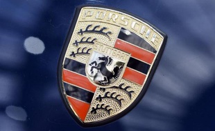 Le logo Porsche (illustration)