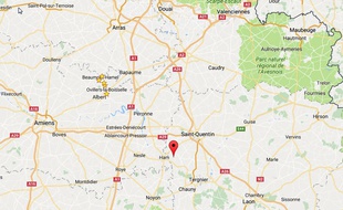 La commune de Dury, dans l'Aisne.