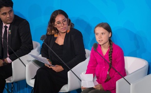 Greta Thunberg à l'ONU