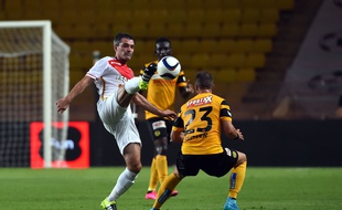 Jérémy Toulalan face aux Young Boys Bern en 3e tour préliminaire de Ligue des champions, le 4 août 2015.