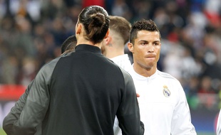 Zlatan Ibrahimovic et Ronaldo s'apprécient beaucoup, apparemment.