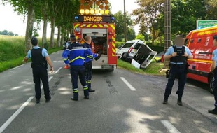 L'accident s'est produit sur la commune de Cuq-Toulza, à la limite du Tarn et de la Haute-Garonne.