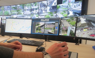 Le centre de supervision à Nantes