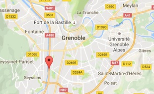 L'accident s'est produit sur l'A480 à Grenoble au niveau de la sortie de Seyssinet.