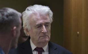 L'ancien chef des Serbes de Bosnie, Radovan Karadzic.