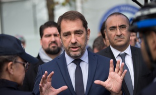 Le ministre de l'Intérieur Christophe Castaner et son secrétaire d'Etat Laurent Nunez, le 25 octobre 2018.