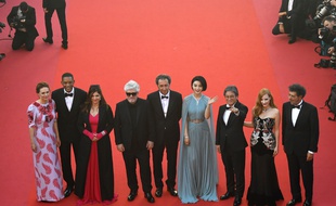 Le jury du 70e Festival de Cannes, avant la cérémonie d'ouverture, le 17 mai 2017.