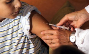 Un vaccin, illustration.