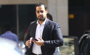 Alexandre Benalla à Paris, le 11 septembre 2018.