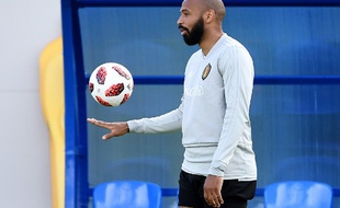 Thierry Henry, le 8 juillet 2018 avec la Belgique.