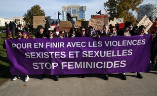 Manifestation contre les féminicides, illustration