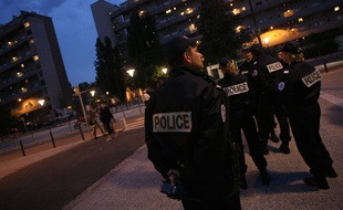 Illustration d'une patrouille de la police nationale. Crédit: Alexandre Gelebart/20 Minutes