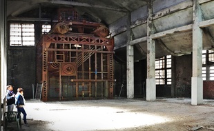 Le lieu, en avril, avant le début des travaux.