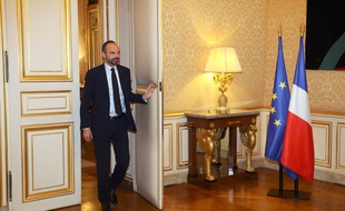 Edouard Philippe, le premier ministre, à Matignon.