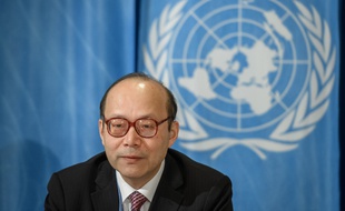 Chen Xu, l'ambassadeur de Chine à l'ONU.