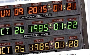 Marty McFly arrive dans le futur le 21 octobre 2015.