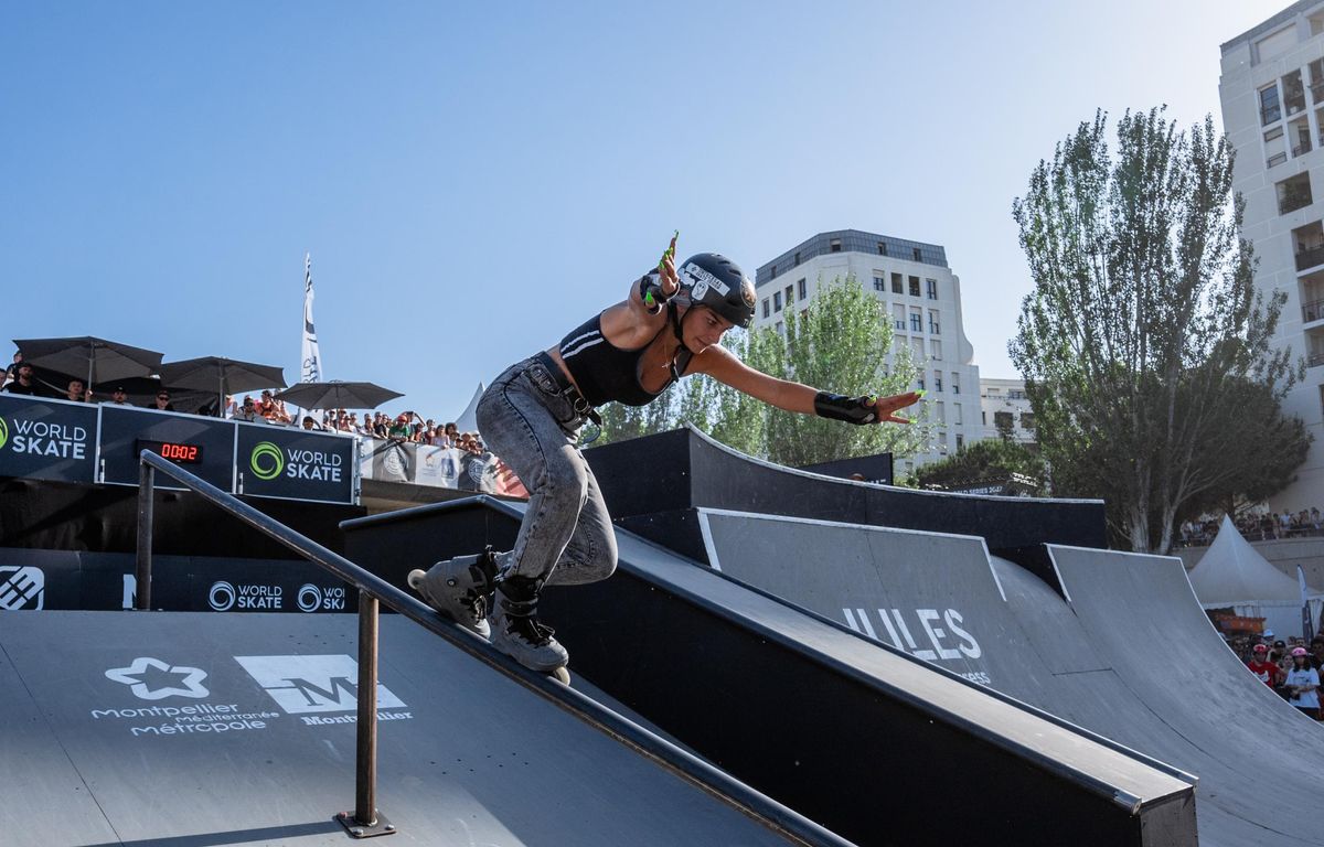 Fise à Montpellier : Armelle Tisler, espoir du roller, faisait déjà « des petits calages sur des rampes à 8 ans »