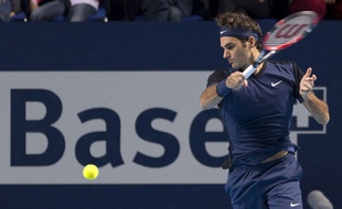 Roger Federer à Bâle le 1er novembre 2015.