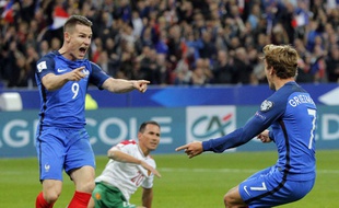 Kevin Gameiro et Antoine Griezmann ont fait exploser la Bulgarie.