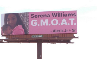 G.M.O.A.T., traduisez "la meilleure mère de tous les temps"