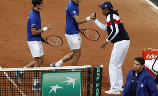 La doublette Mahut-Herbert s'impose contre la Serbie en demie de Coupe Davis.