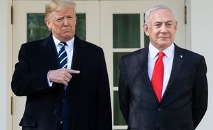 Donald Trump et Benjamin Netanyahou, le 27 janvier 2020 à la Maison blanche.