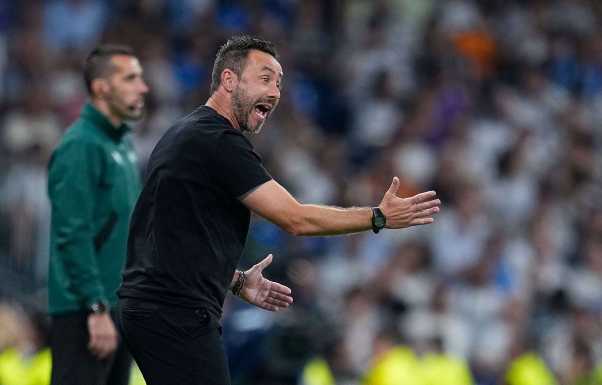 Ligue 1 : De Zerbi sanctionné après ses invectives contre l'arbitre lors du match OM-PSG
