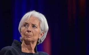 La directrice du FMI Christine Lagarde, le 6 mai 2015, à Washington