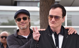 Brad Pitt, heureux maître de la chienne Brandy dans Once upon a time in Hollywood de Tarantino
