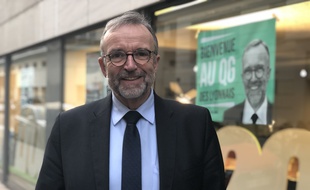 Etienne Blanc, candidat LR à la ville de Lyon. C. Girardon / 20 Minutes