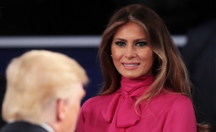 Melania Trump a tenu à défendre son mari candidat à la Maison Blanche, dont les propos vulgaires tenus en 2005 ont été révélés dans les médias
