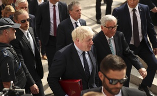 Jean-Claude Juncker et Boris Johnson