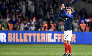Antoine Griezmann lors de France-Bolivie à Nantes, en 2019.