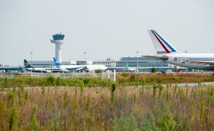 Merignac, 10 septembre 2012. - L'aeroport de Bordeaux Merignac. - Photo : Sebastien Ortola