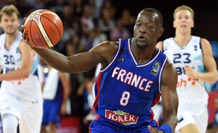 Charles Kahudi s'est notamment montré à son avantage face à la Bosnie durant cet Eurobasket, avec 7 points, 4 rebonds et 2 passes. PASCAL GUYOT