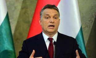 Le Premier ministre hongrois Viktor Orban, le 7 avril 2014 à Budapest