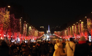Les Champs-Elysées, le 24 novembre 2019.