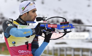 Martin Fourcade a régalé sur la poursuite d'Oberhof.
