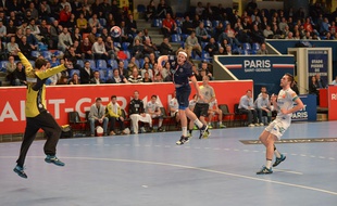 Paris s'est imposé sans tremblé contre Nîmes, le 12 mars 2015.