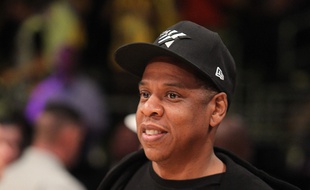 Le rappeur JAY-Z à Los Angeles